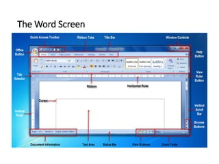 The Word Screen
 