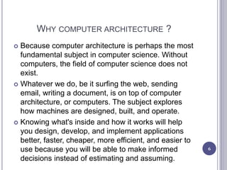 computer Architecture | PPTX
