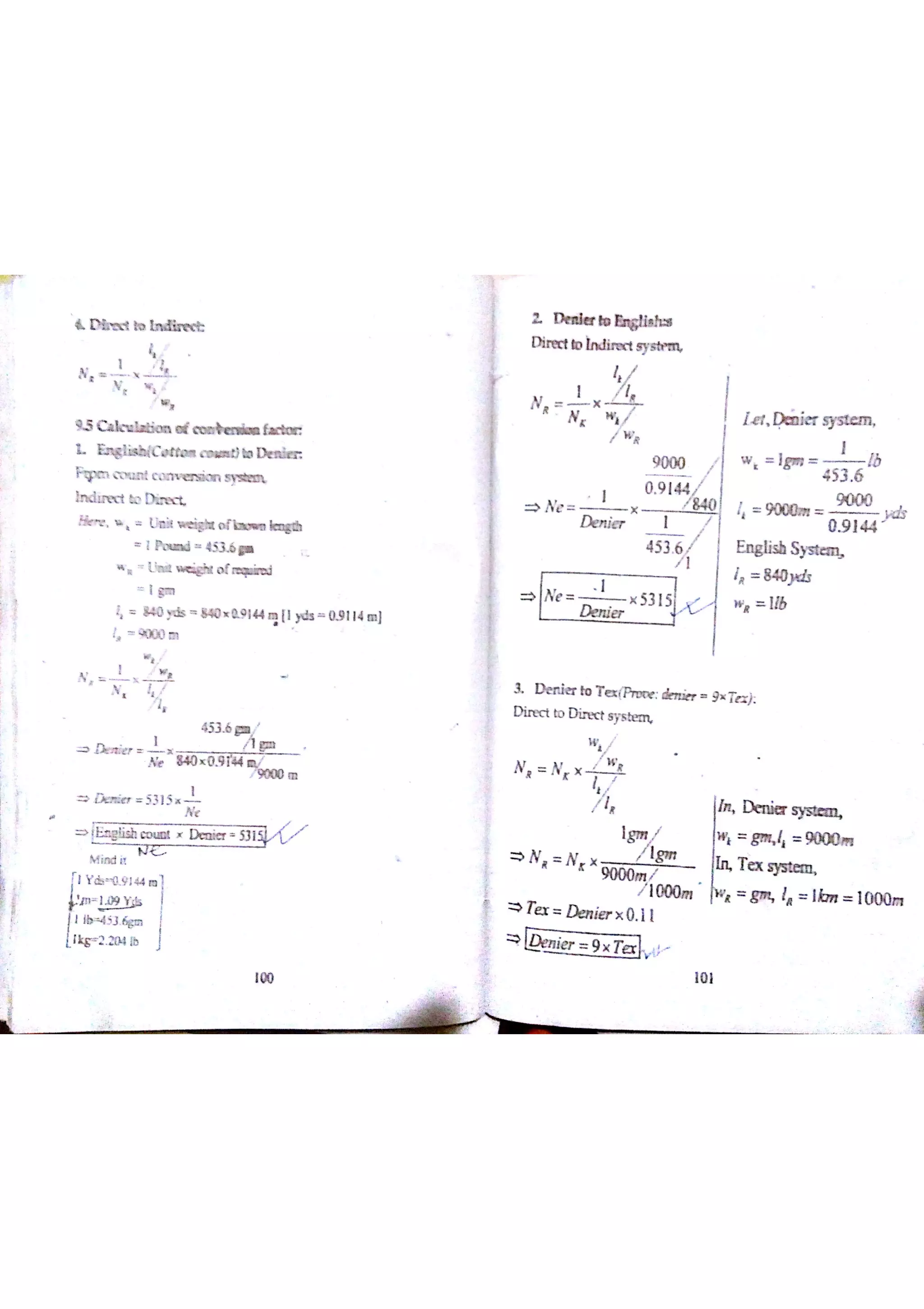 Textile Testing & Quality Control -I (notes)