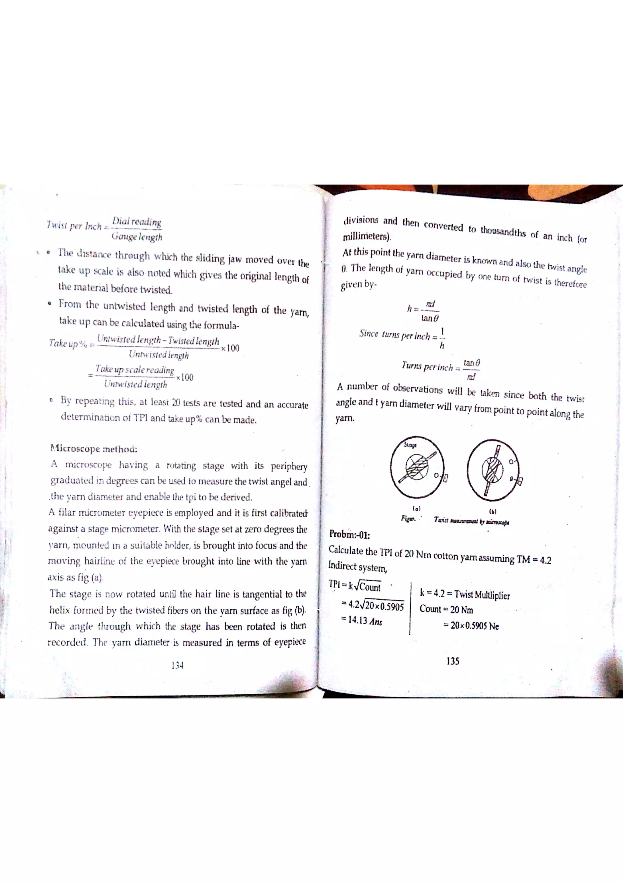 Textile Testing & Quality Control -I (notes)