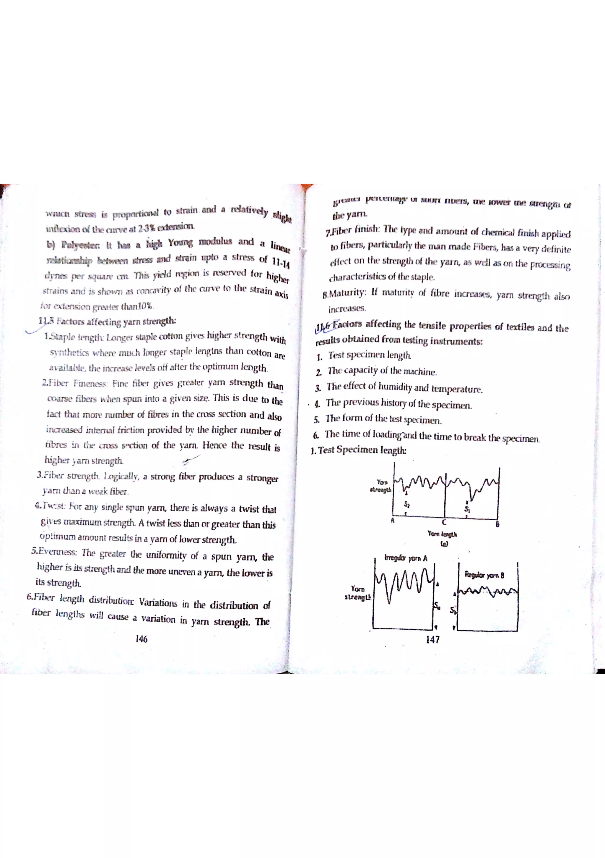 Textile Testing & Quality Control -I (notes)