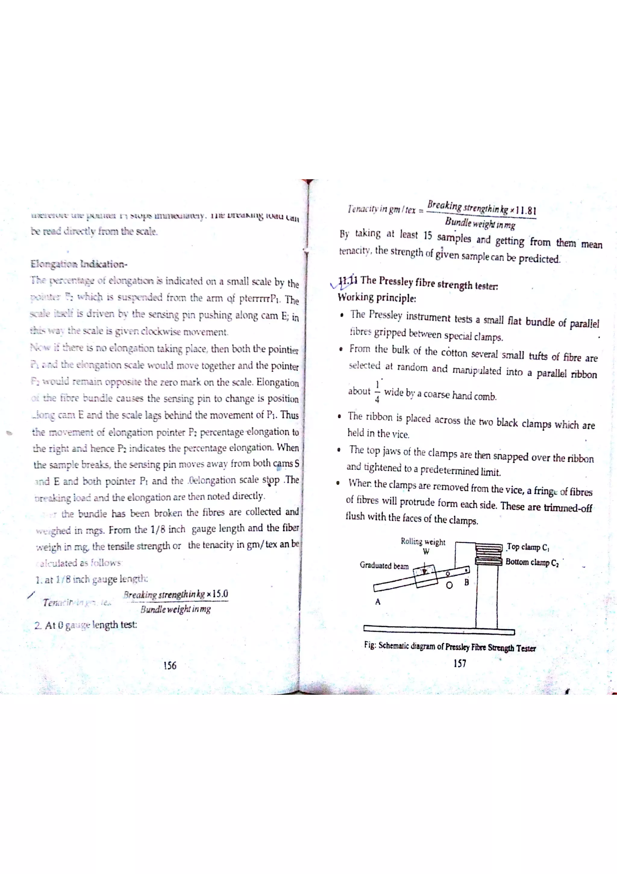 Textile Testing & Quality Control -I (notes)