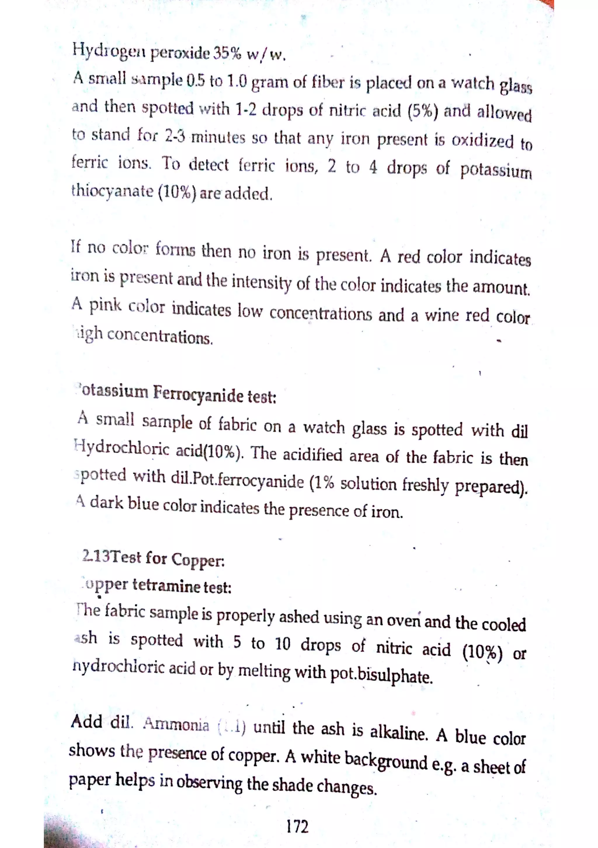 Textile Testing & Quality Control -I (notes)