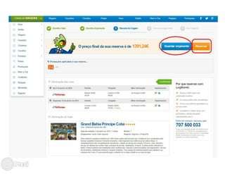 Marketing de serviços - Caso LogiTravel   