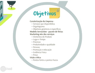 Marketing de serviços - Caso LogiTravel   
