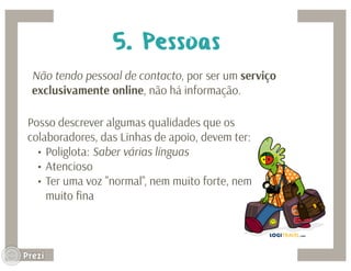 Marketing de serviços - Caso LogiTravel   