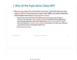 Why Now Deep NN Page 17
 
