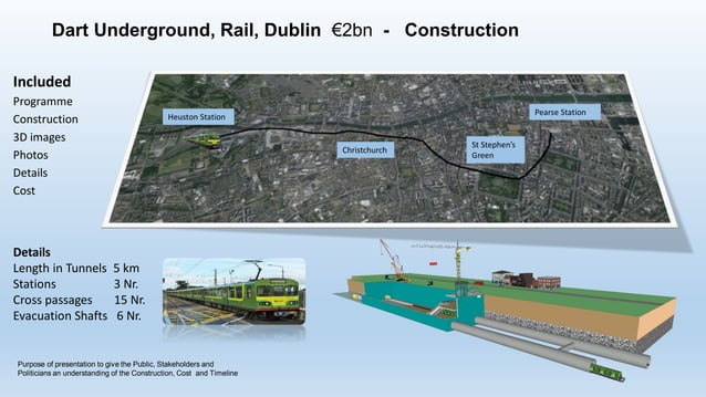 Metro North Dublin Construction Explained PDF Rail Travel dublin-metro-north-behance