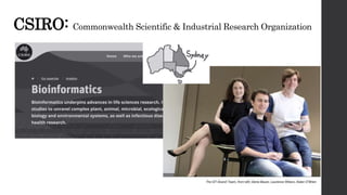 Bioinformatics Data Pipelines built by CSIRO on AWS | PPTX