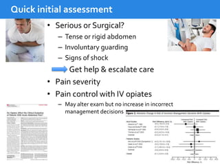 Approach to abdominal pain | PPTX