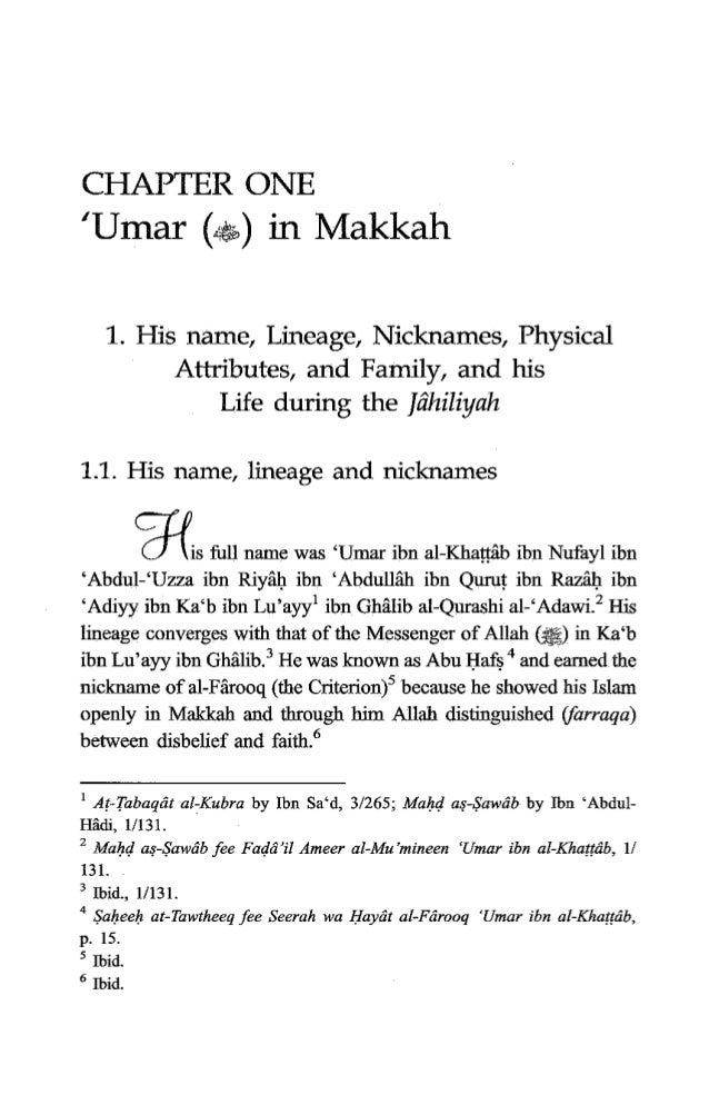 Umar Ibn Al Khattab