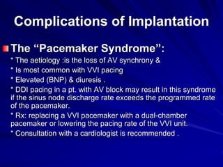Ddi Pacemaker 0 pacemakers and icds an overview-samir rafla-shorta conference | PDF