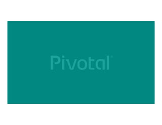 Pivotal Power Lunch - Why Cloud Native?