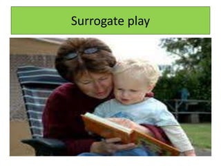 Surrogate Play Example 0 play activities of normal and hospitalized child of | PPTX
