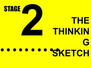 STAGE
THE
THINKIN
G
SKETCH
 
