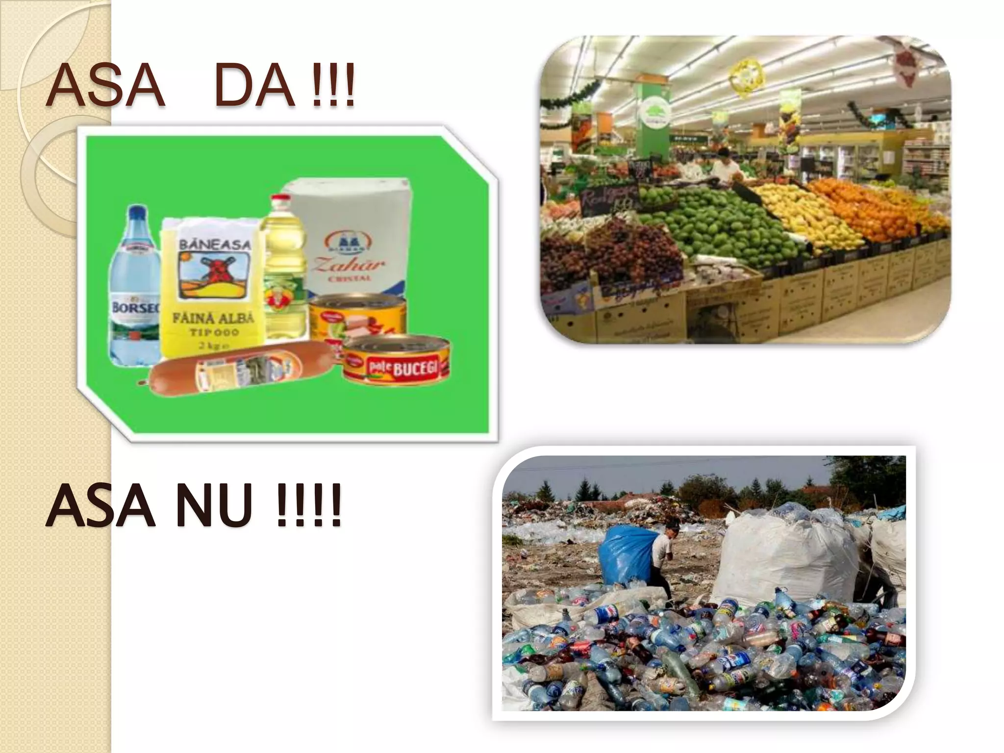 ASA DA !!!




ASA NU !!!!
 