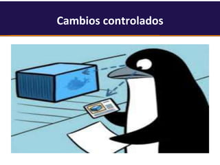 Cambios controlados
 