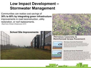 Low Impact Development –
Pervious Concrete
 