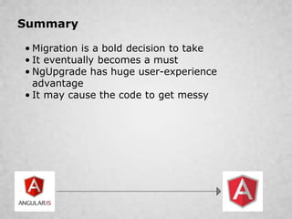 Angular migration | PPTX