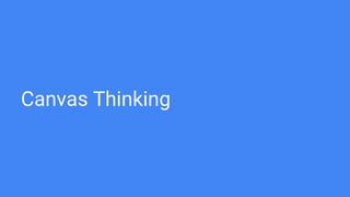 Canvas Thinking
 