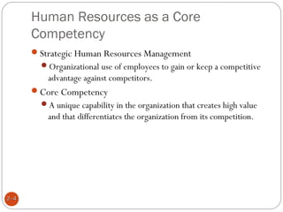 Strategic human resources management | PPT