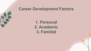 Self Development Factors Q2-_Lesson__26-28.pptx Personal Development | PPTX