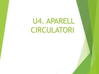 U4. APARELL
CIRCULATORI
 