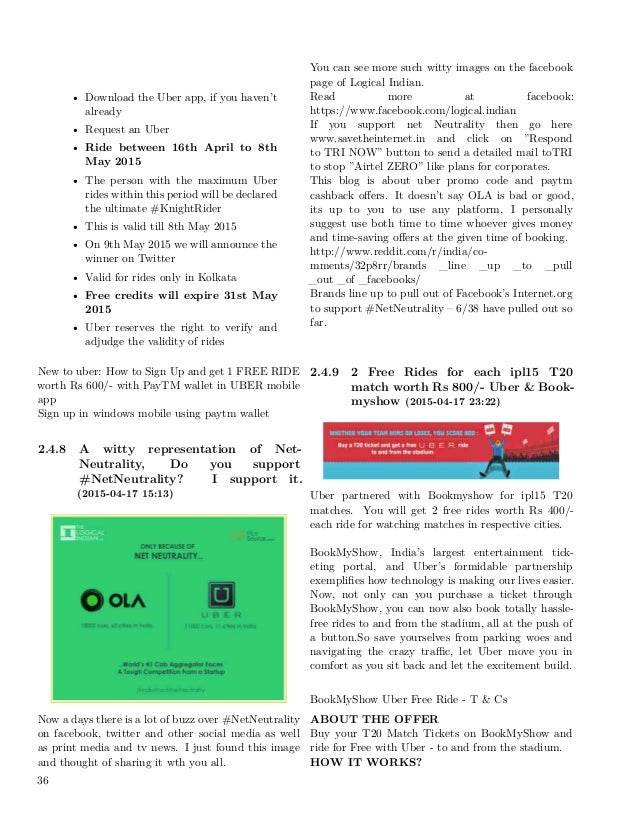 Uber coupons kolkata