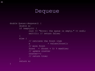 Stack queue | PPT