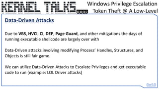 0x02 - Windows Privilege Esc - A Low Level Explanation of Token Theft ...