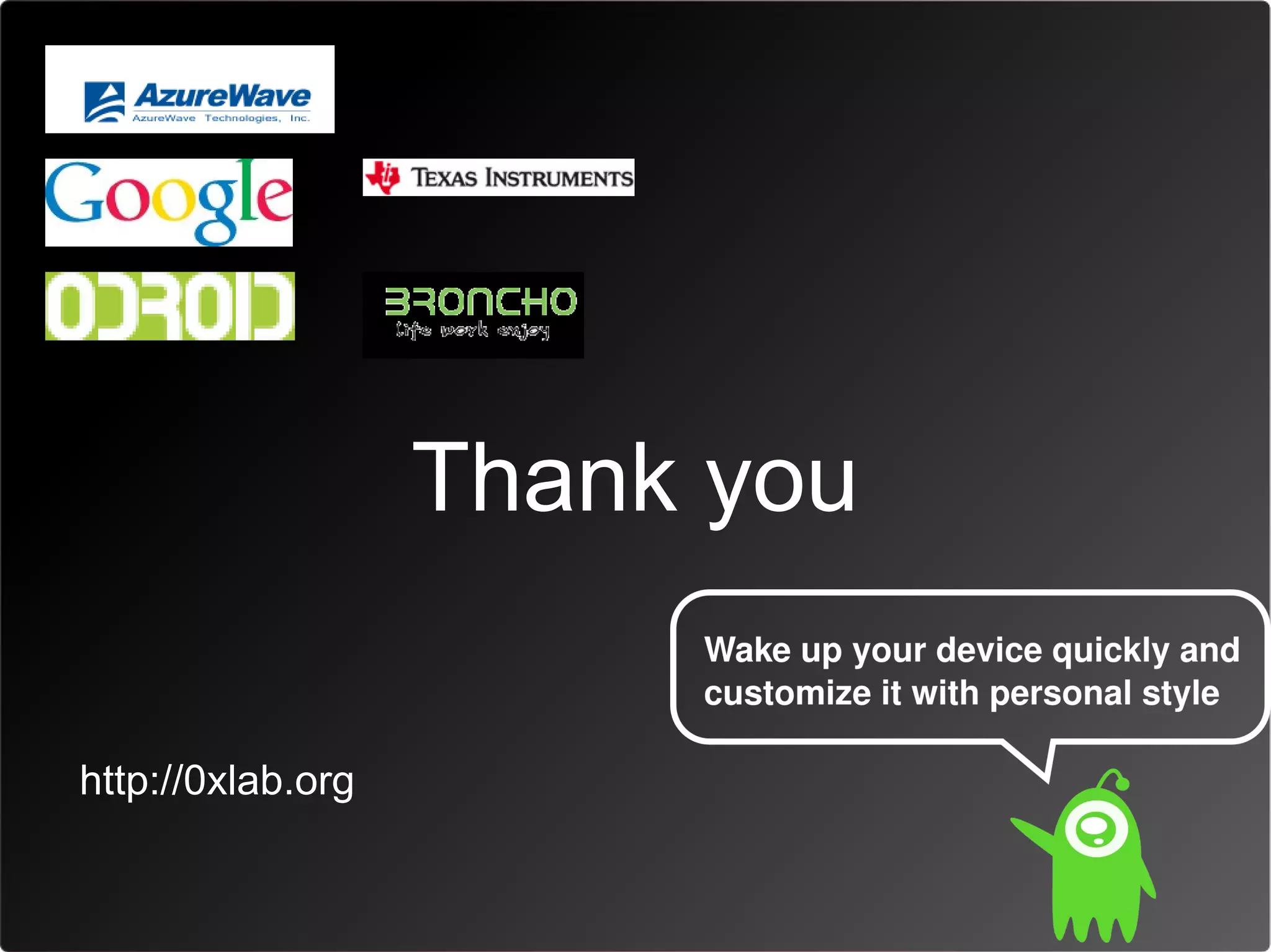 Thank you

http://0xlab.org
 