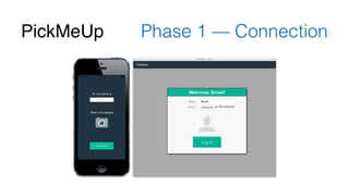 PickMeUp Phase 1 — Connection 
 