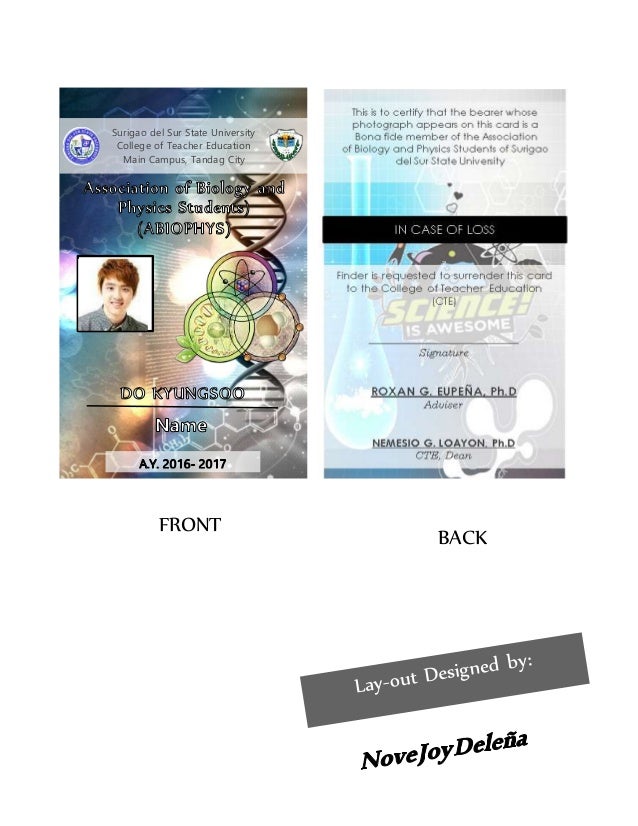 abiophys i d card teachers id card