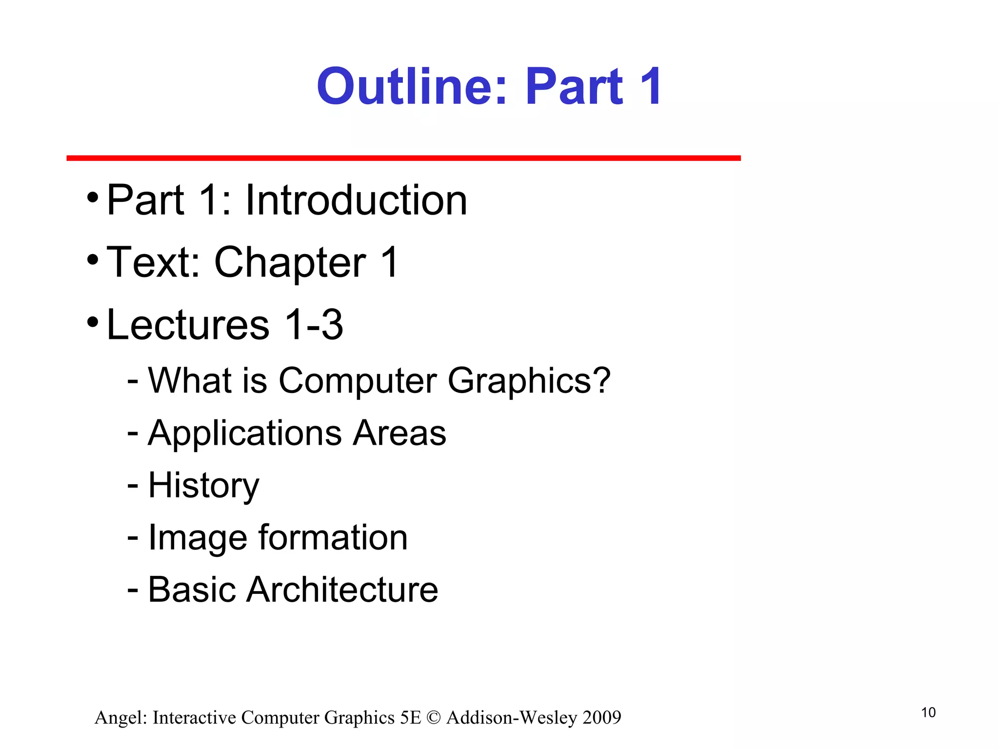1 00-introduction to computer graphics | PPT
