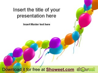 Download it for free at  Showeet.com 