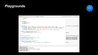 Introduction to swift and playgrounds | PPTX | Programming Languages ...