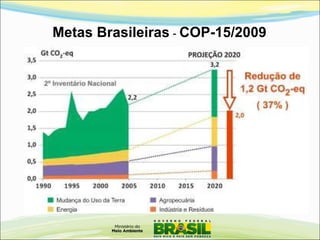 Metas Brasileiras - COP-15/2009
 