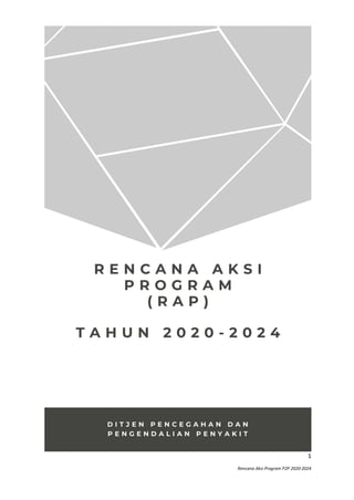 Rencana Aksi Program P2P 2020-2024
1
 