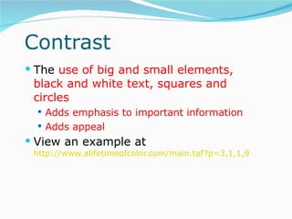 1.02 Principles of Design | PPT | Desktop Publishing | Computer ...