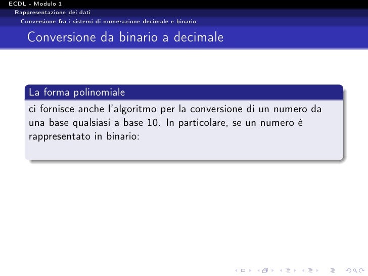 1 02 Rappresentazione Dei Dati