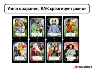 Узнать заранее, КАК среагирует рынок
 