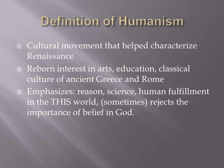 Renaissance Culture Presentation