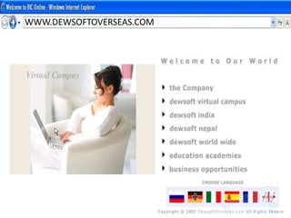 WWW.DEWSOFTOVERSEAS.COM
