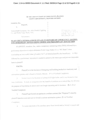 Case: 1:14-cv-06993 Document #: 1-1 Filed: 09/09/14 Page 13 of 20 PageID #:19 
 