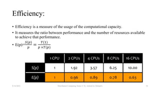 Fundamental Concept of Parallel Processing | PPTX