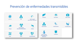 Prevención de enfermedades transmisibles
 