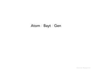 no. 3
atom, bayt, gen
Mukherjee, kitabının giriş kısmında atomu ve genleri manipüle ederek neler
yapabileceğimizi anlatır,...