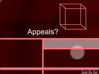 Appeals?