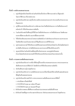 3        F           ก
    1.                       F F                                                    F ก ก                              ก ก ก                   F                    F                     F
                 ก                 F                                                ก
    2.                       ก                                          Fก ก                           F           ก                                        F           ก           F
                 ก
    3.               F                           ก                                      F ก                            F
                 ก F                         F ก
    4. F ก                                       F                                      F FF
             ก                                        ก                                                                F ก
    5.       F ก                                                                F                                          F          F
                                       F                                                          F Fก F                                               F
    6.       ก                               ก       F F ก                                                                                         กก F F                               F F            F
                                                                                                                                                   F                            F
    7.                       ก               F ก                                                    ก ก                                                     F ก
                                           ก F                                           F        F ก                      ก

4ก               ก                         F F
    1.                       ก                            F             ก                     F            F                   F      ก                                                            ก
             F F                                                  F F                                          ก               F ก
    2.       ก                   ก                   F ก กก
    3.                       ก                        F                                 F F                                                F                    F
                         F
    4.                       ก                                F             F                                      ก                 F F                                    F
       1. F F             F F
       2. F    F F (part per million                                                                  ppm)
       3. F      F (part per thousand                                                                  ppt)
    5. ก      ก              ก ก                                                                                                                           F F ก
    6. ก                                     F       ก                                            F                                                                                           กก
 