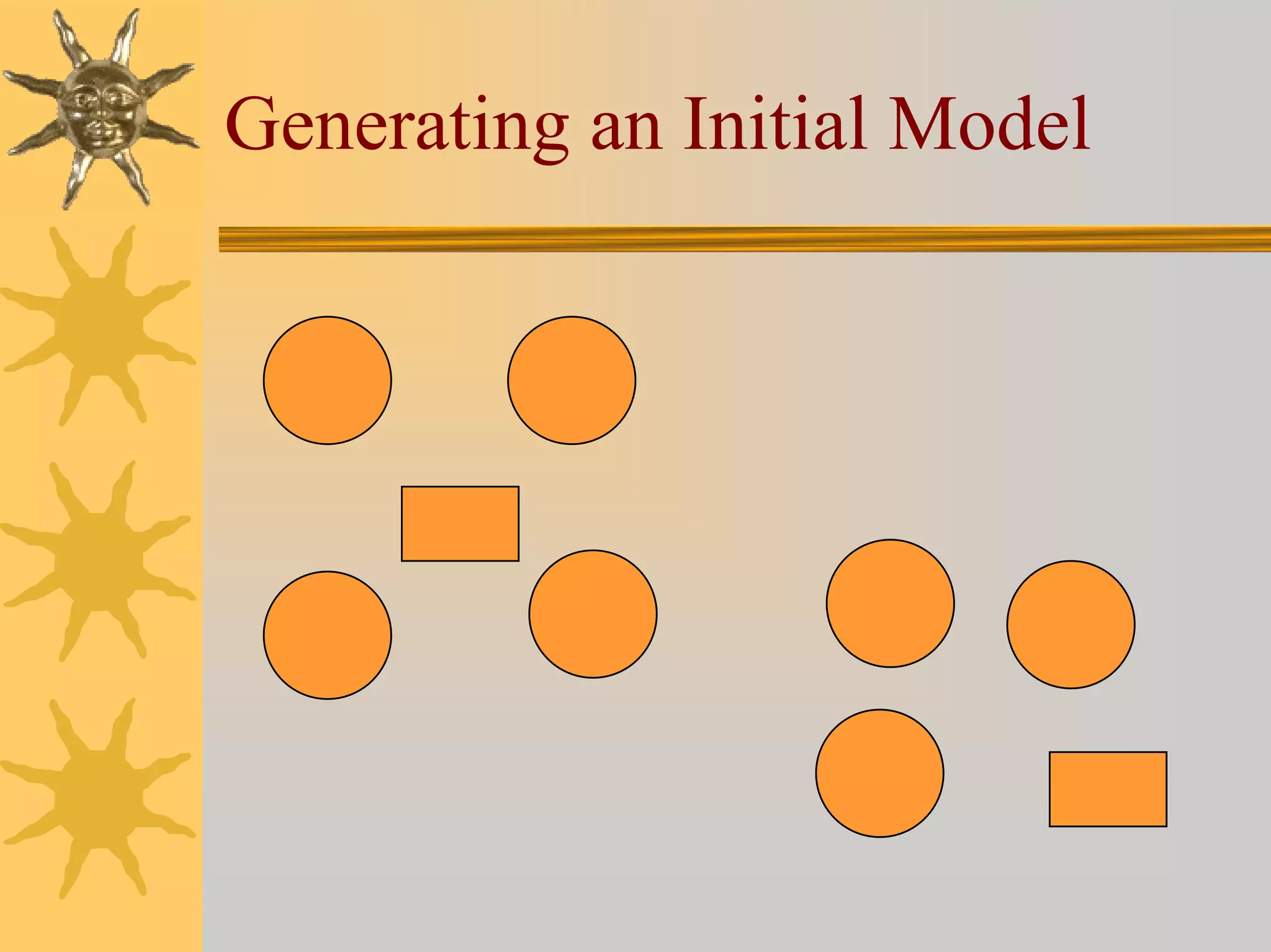 Generating an Initial Model
 